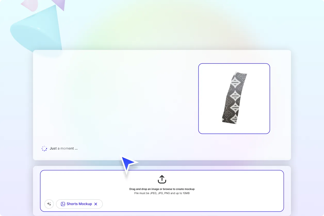 Free AI Shorts Mockup Image Generator, Free AI Shorts Mockup Maker Online